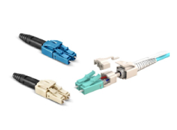 connector reversible uniboot lc fiber